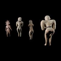 Four Indus Valley Terracotta Female Figures