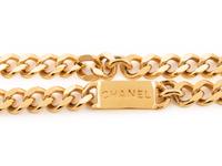 Chanel Engraved Plate and Chain Belt, Spring 1994