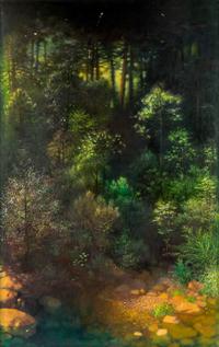 Artist Unknown, , Lake in Forest