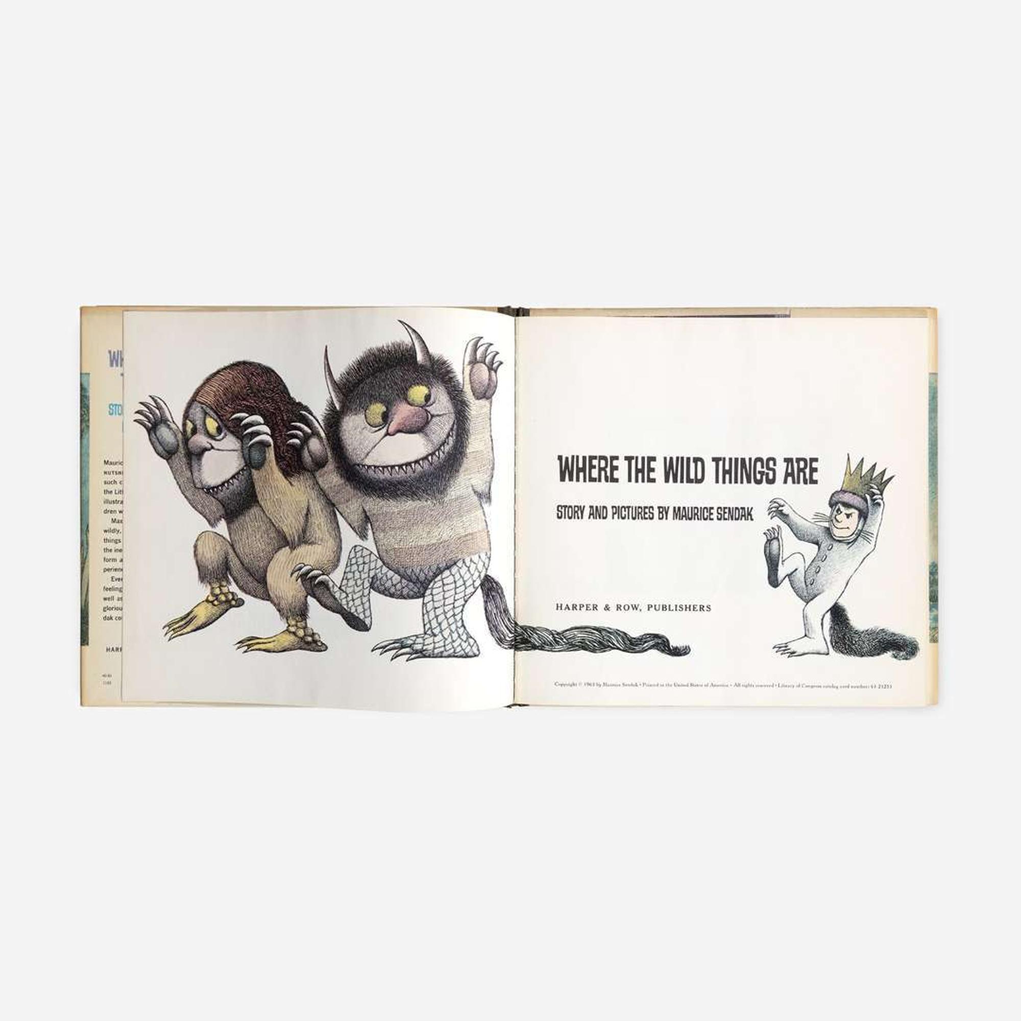 [Children's & Illustrated] Sendak, Maurice Where the Wild Things Are