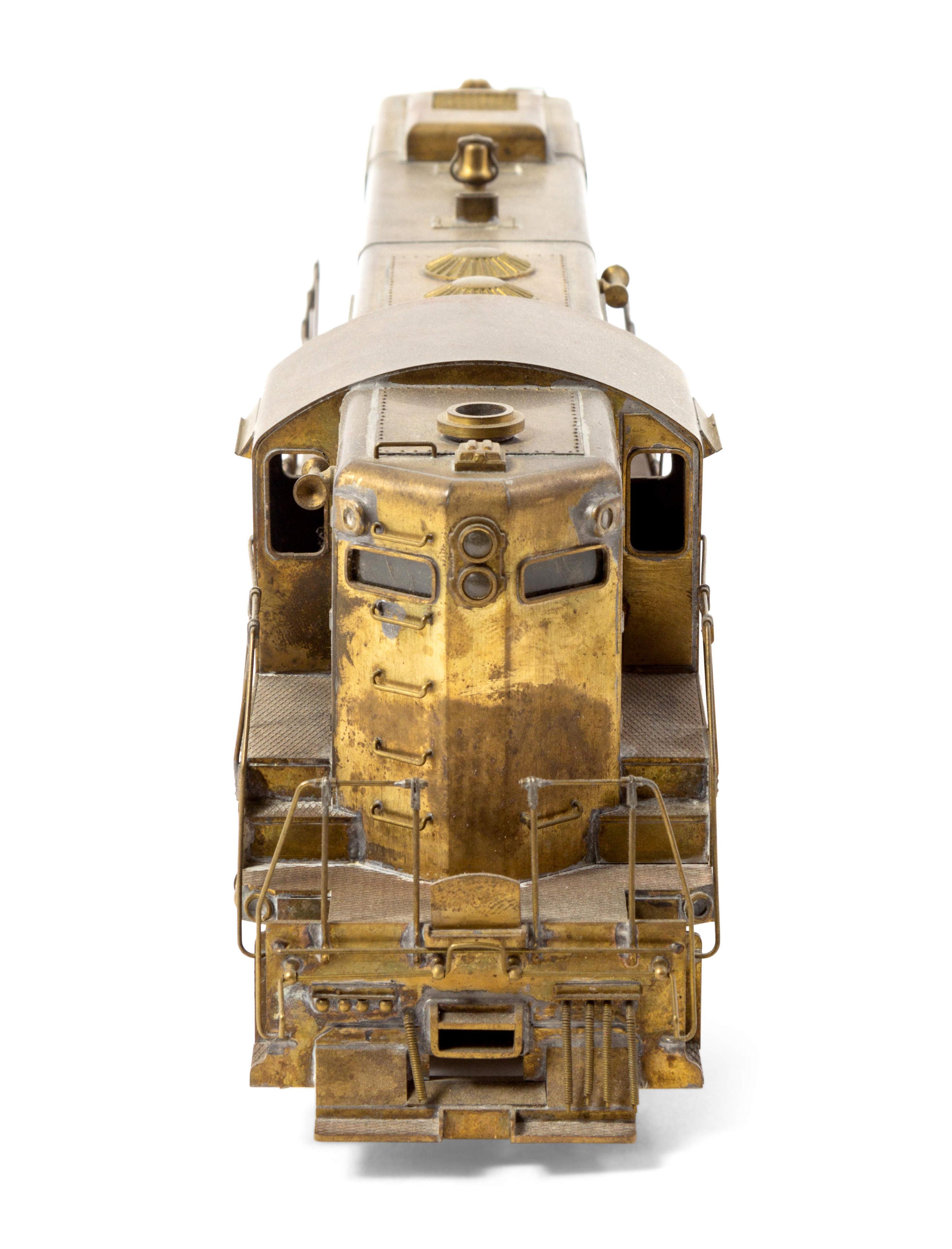 A Brass O-Gauge Diesel Locomotive