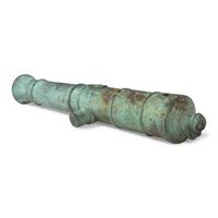 A Revolutionary / War of 1812 Bronze Cannon, Possibly from Paul Revere's Foundry