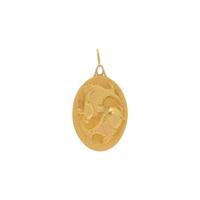 BOUCHERON, GOLD 'PISCES' ZODIAC PENDANT