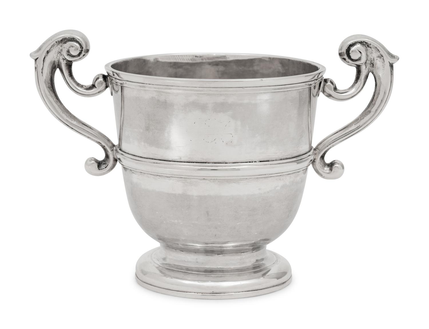 An Irish George I Silver Loving Cup