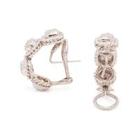 CASSIS, DIAMOND EARCLIPS