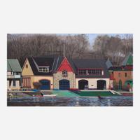 Joseph Sweeney (American, b. 1950) Early Spring Rowing