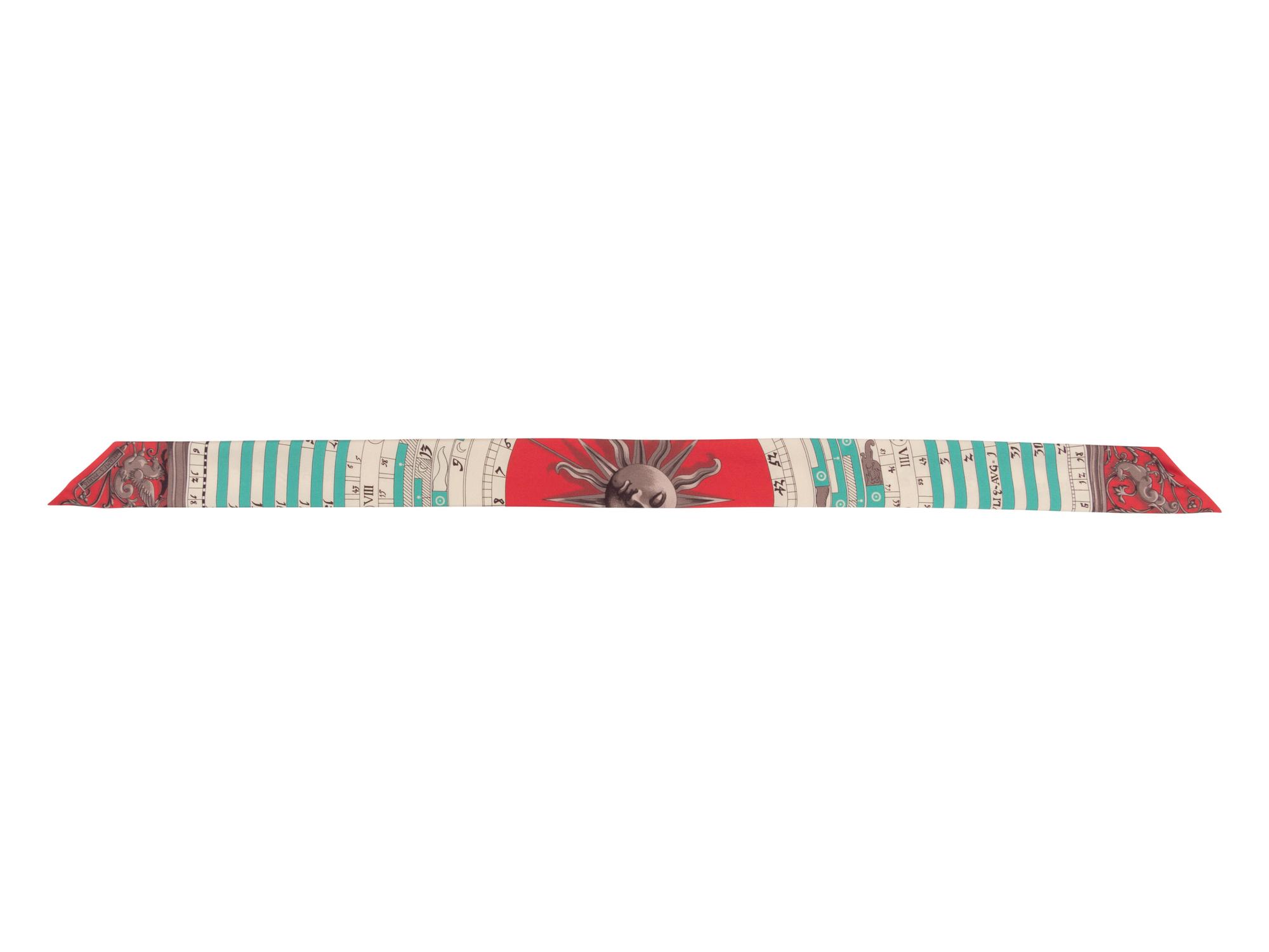 Three Hermès 86cm Silk Scarf, Twilly