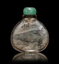 A Chinese Inside Painted Rock Crystal Snuff Bottle
