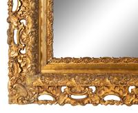 A Classical Style Carved and Gilt Painted Mirror — 20th Century