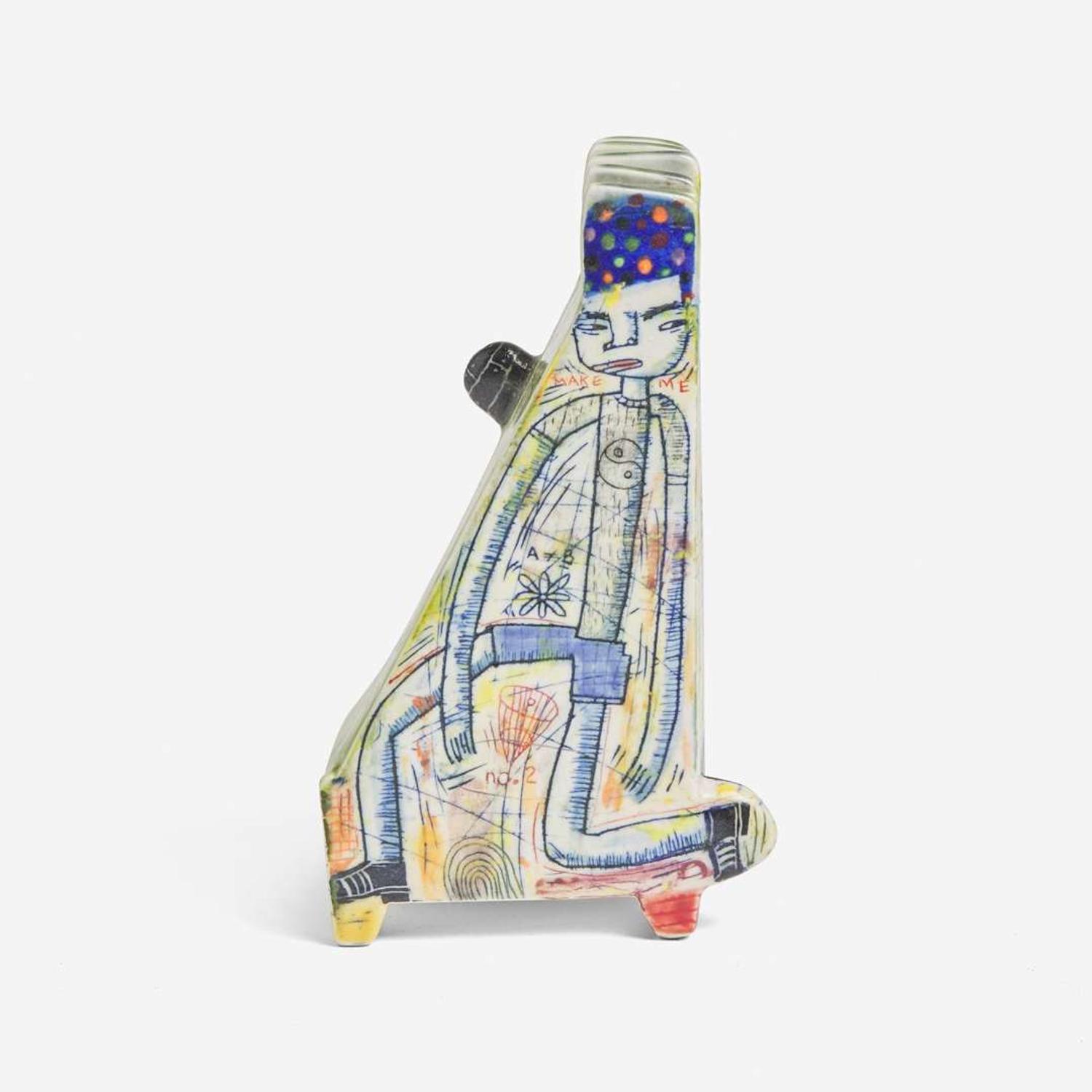 Kevin Snipes (American, b. 1963) Porcelain Sculpture, USA, circa 2012