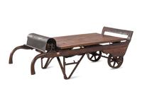 An American Hand Truck with Scale