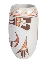Polychrome Pottery Vase