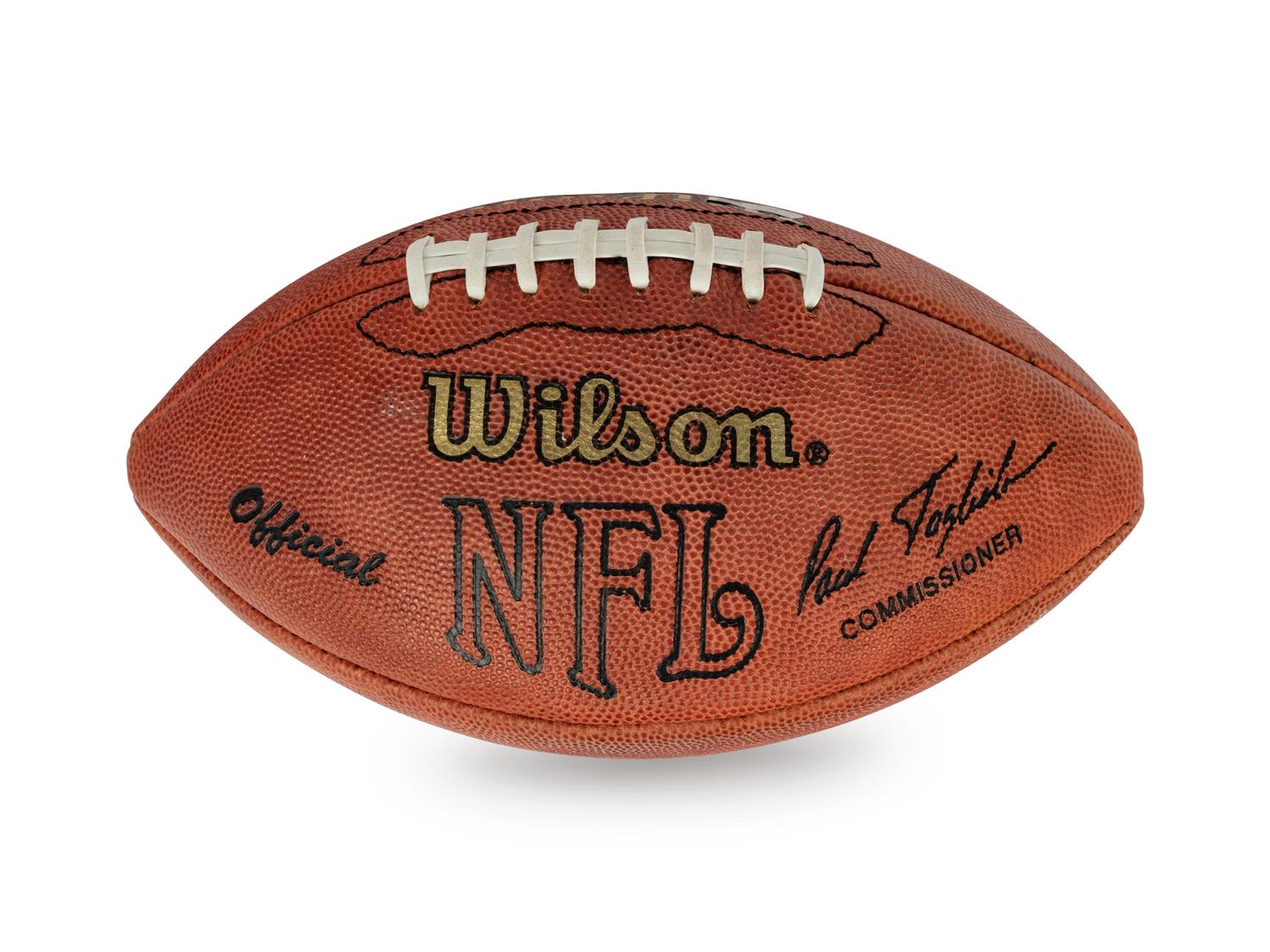 A Group of Football Hall of Fame Signed Autograph Items Including a Joe Namath Football (Beckett Authentication Services BAS Certified),