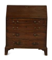 A George III Mahogany Fall-Front Desk