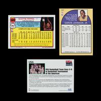 A Collection of Hall of Fame Signed Autograph Basketball Cards