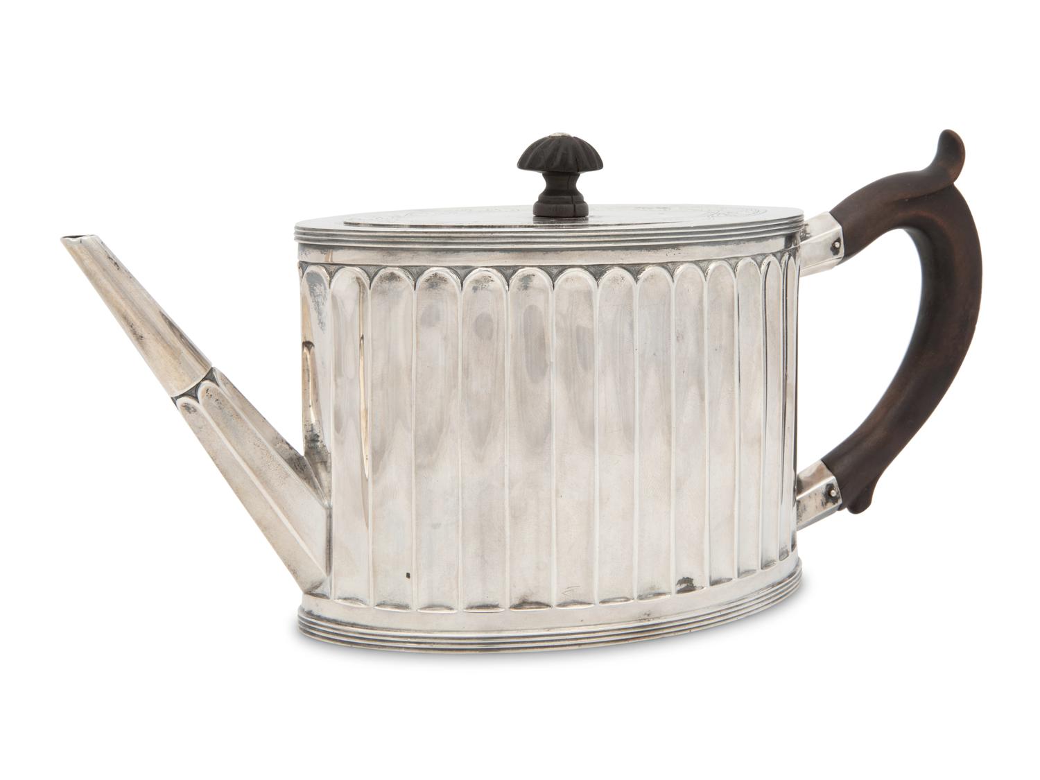 A Dutch Silver Teapot