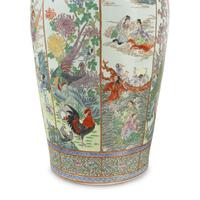 A Pair of Japanese Porcelain Floor Vases