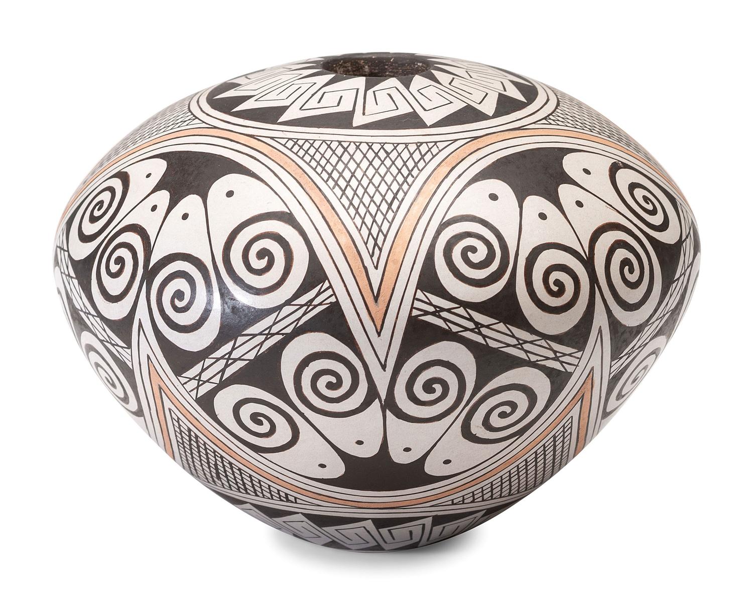 Polychrome Seed Jar