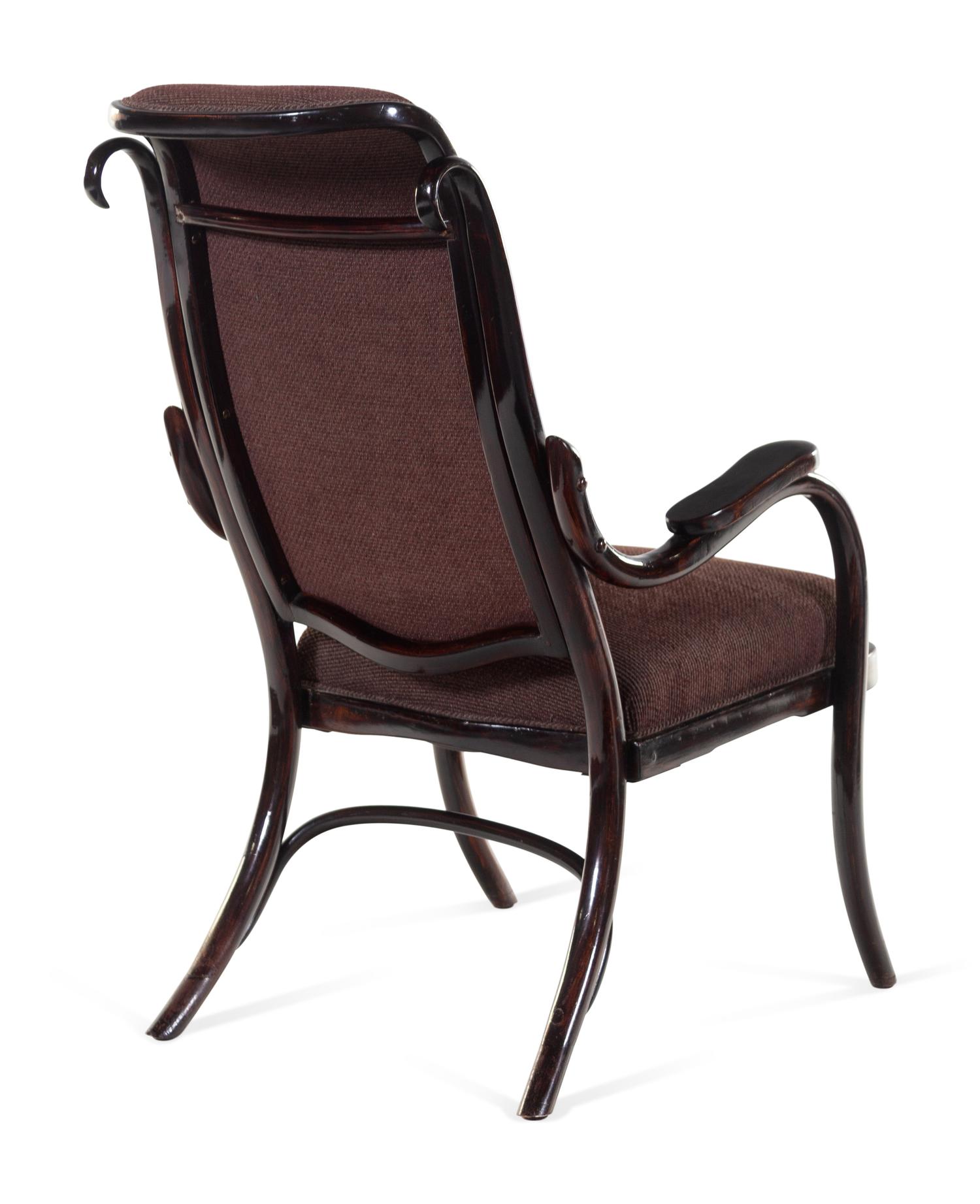 A Viennese Bentwood Armchair