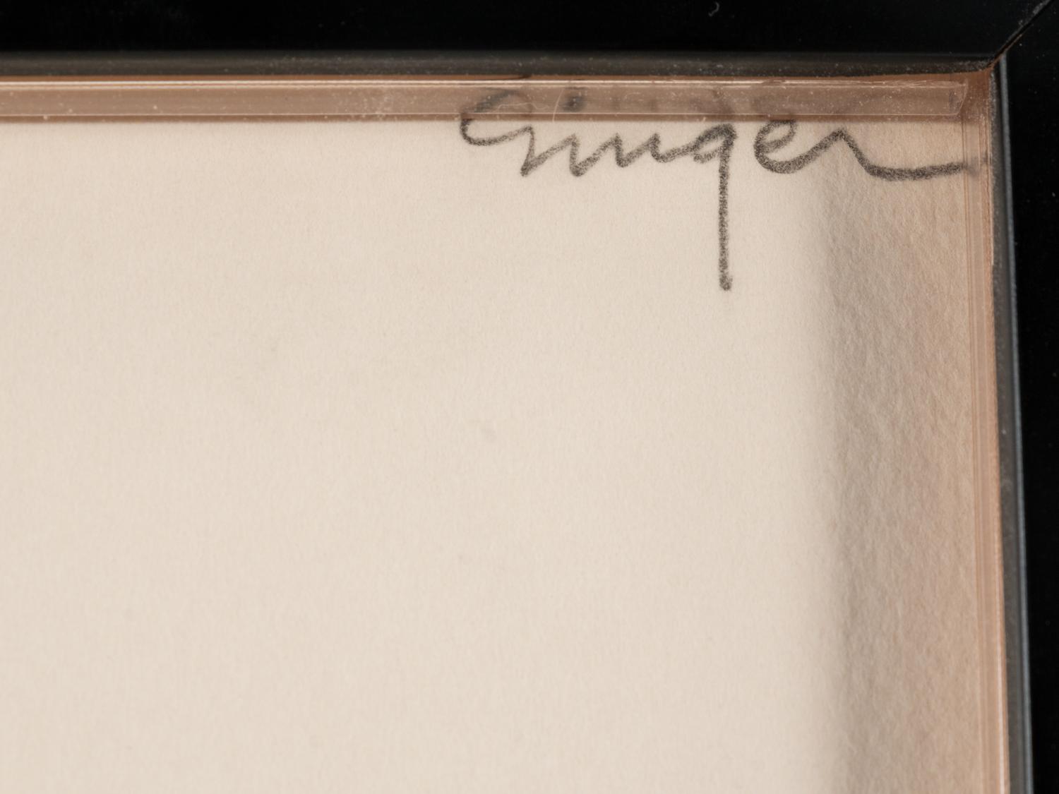 Two Works: Indian with Feather, Printer's Proof and Grandmother, edition I/X, 1977