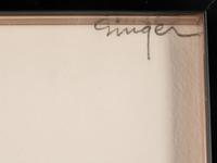 Two Works: Indian with Feather, Printer's Proof and Grandmother, edition I/X, 1977