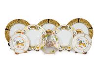 A Lynn Chase Jungle-Themed Porcelain Dinner Service