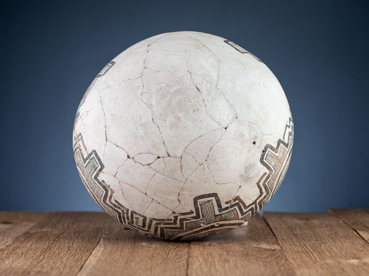 Tularosa Black-on-White Pottery Jar