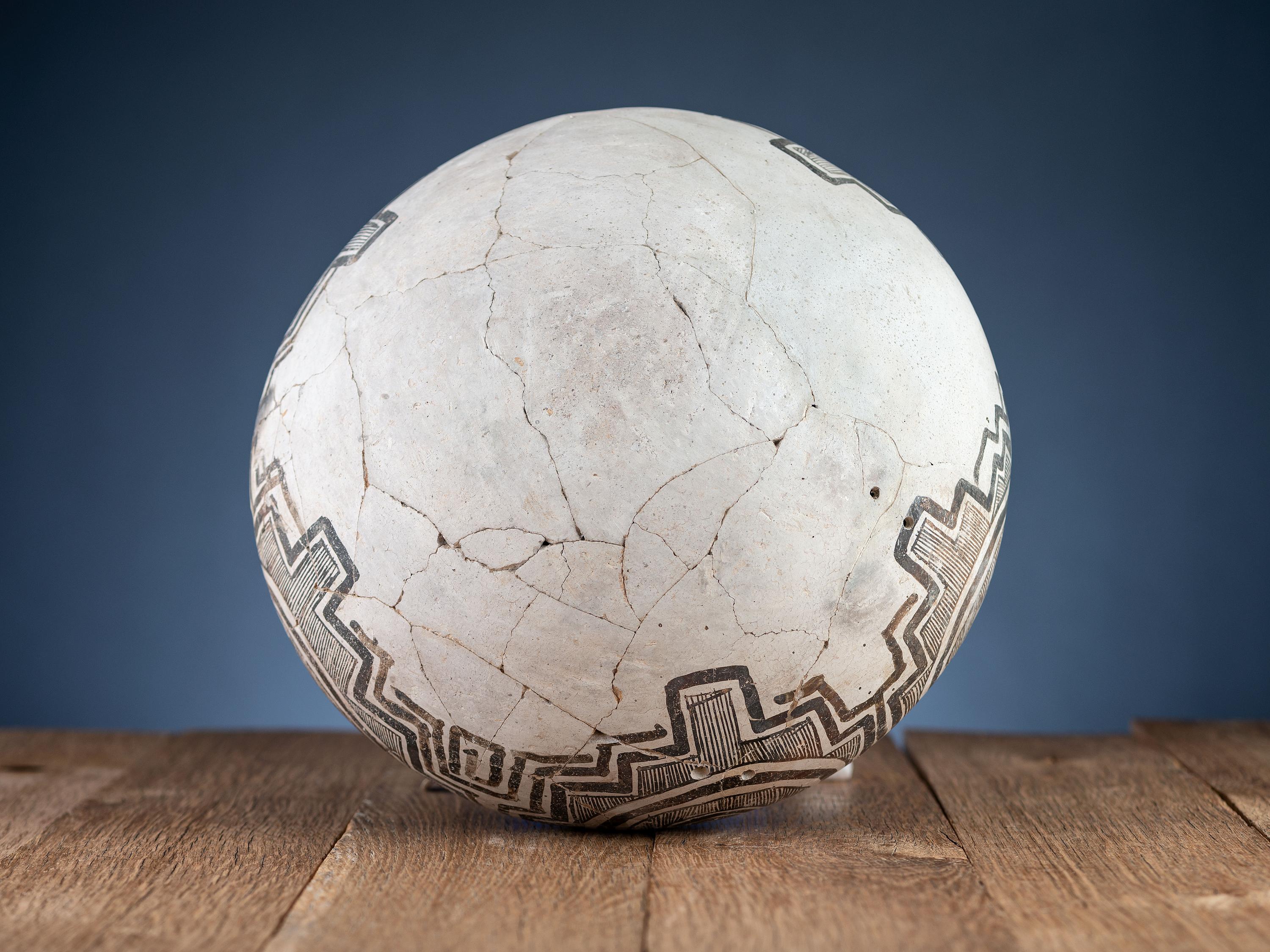 Tularosa Black-on-White Pottery Jar