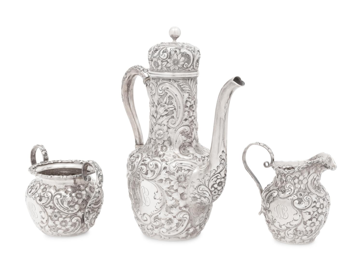 An American Silver Coffee Service