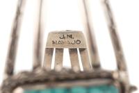 Navajo Silver and Turquoise Necklace, Cuff Bracelet, AND Ring