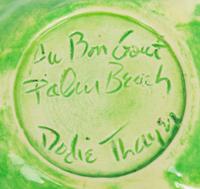 A Dodie Thayer Lettuce Ware Small Tureen