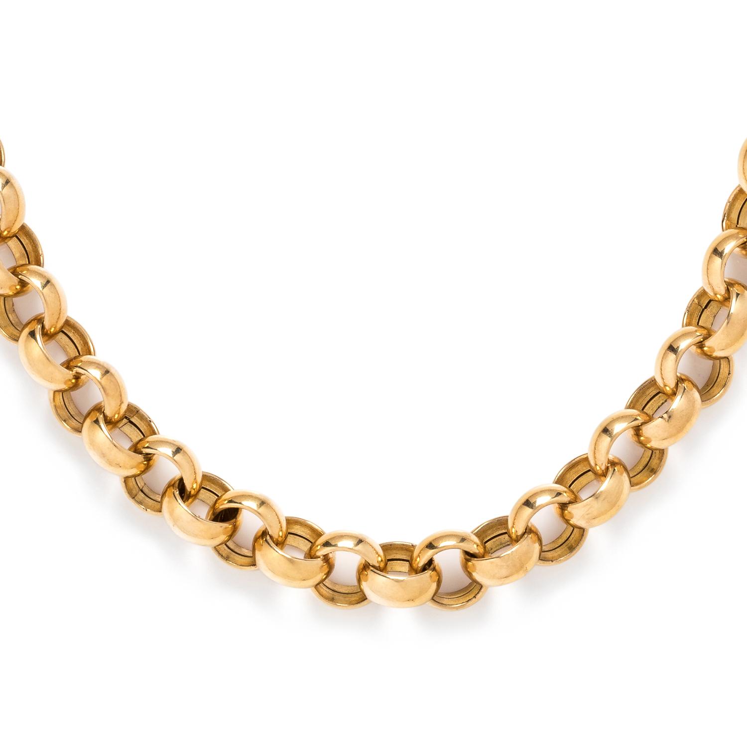 YELLOW GOLD NECKLACE