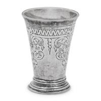 A Dutch Miniature Silver Beaker