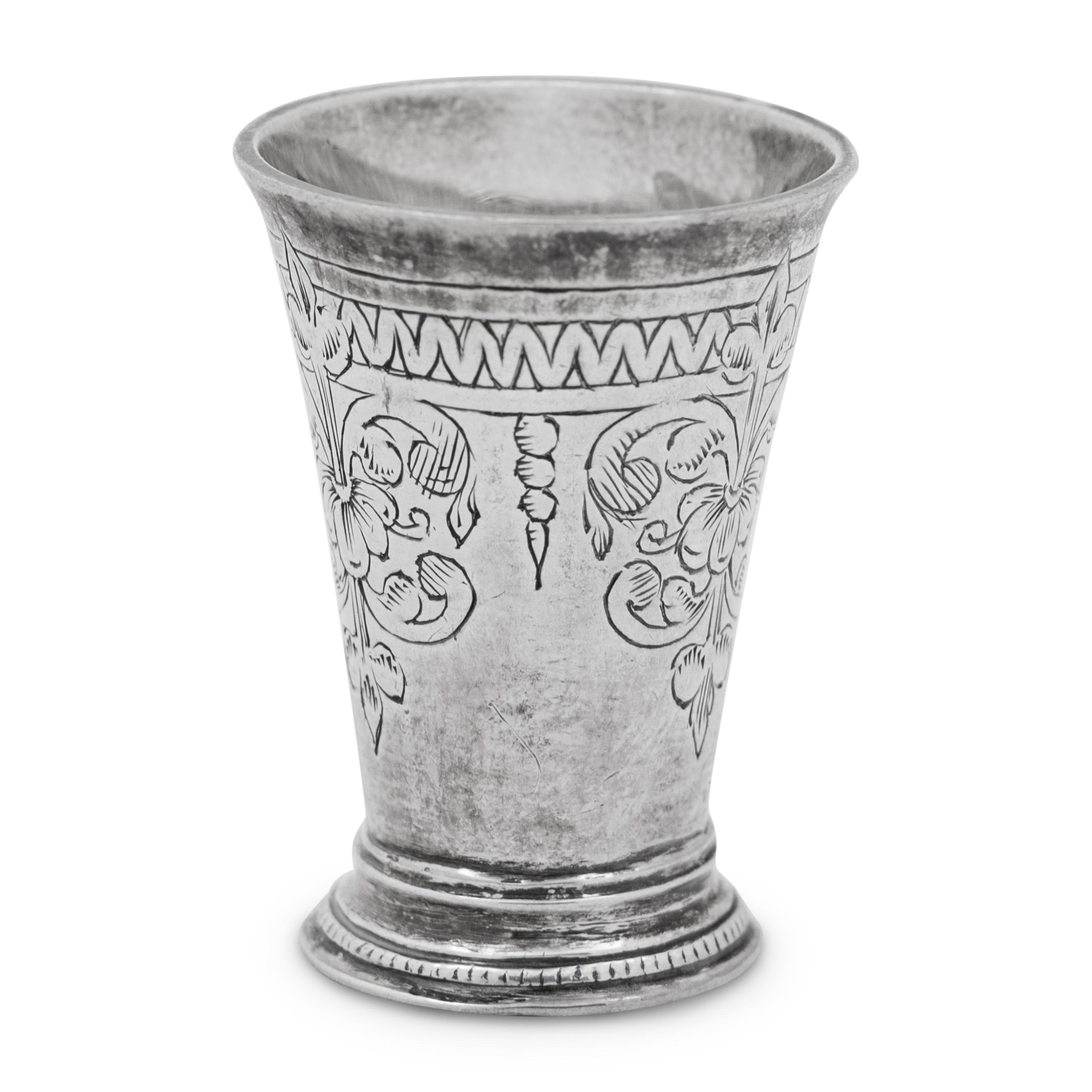 A Dutch Miniature Silver Beaker