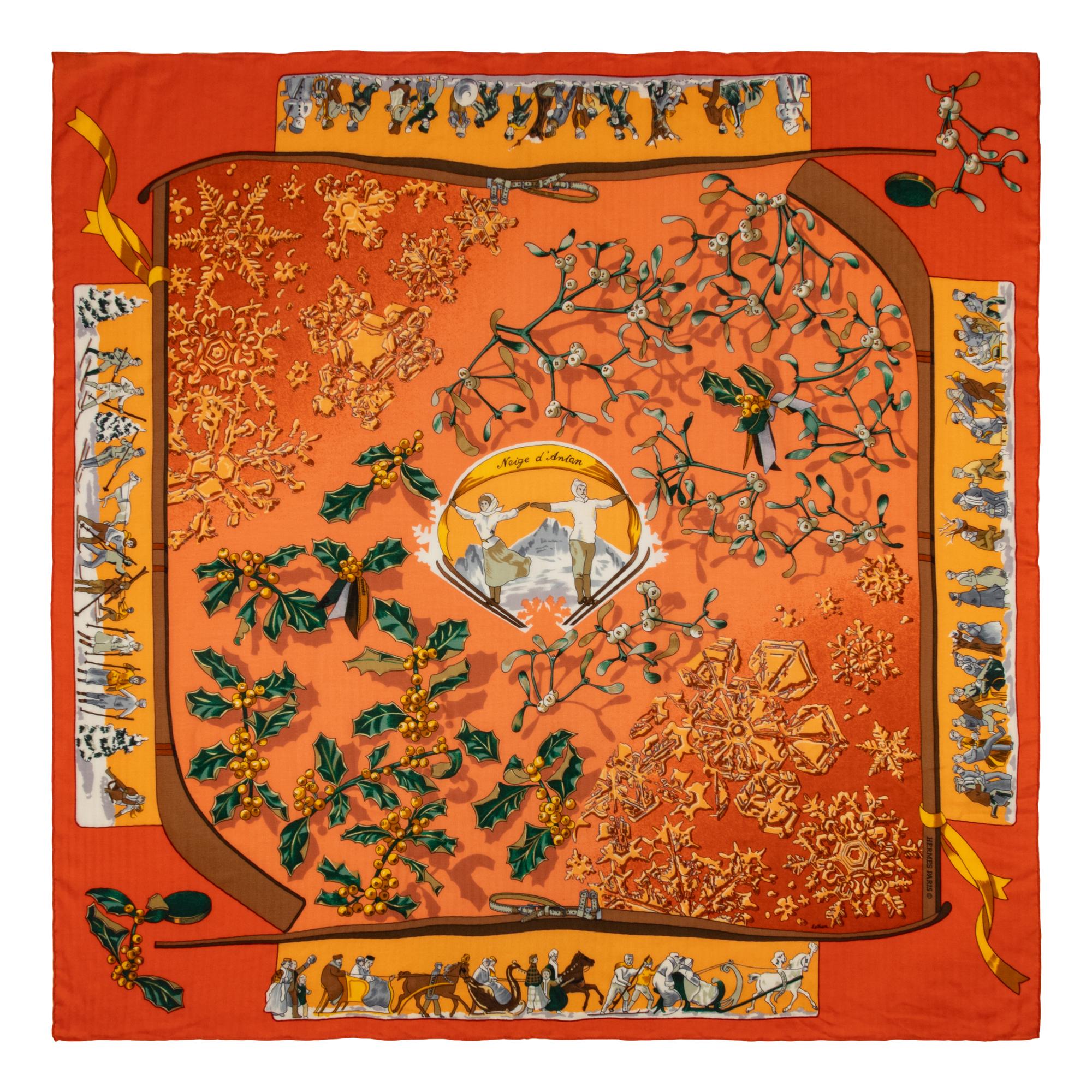 Hermès Cashmere-Blend Scarf 140