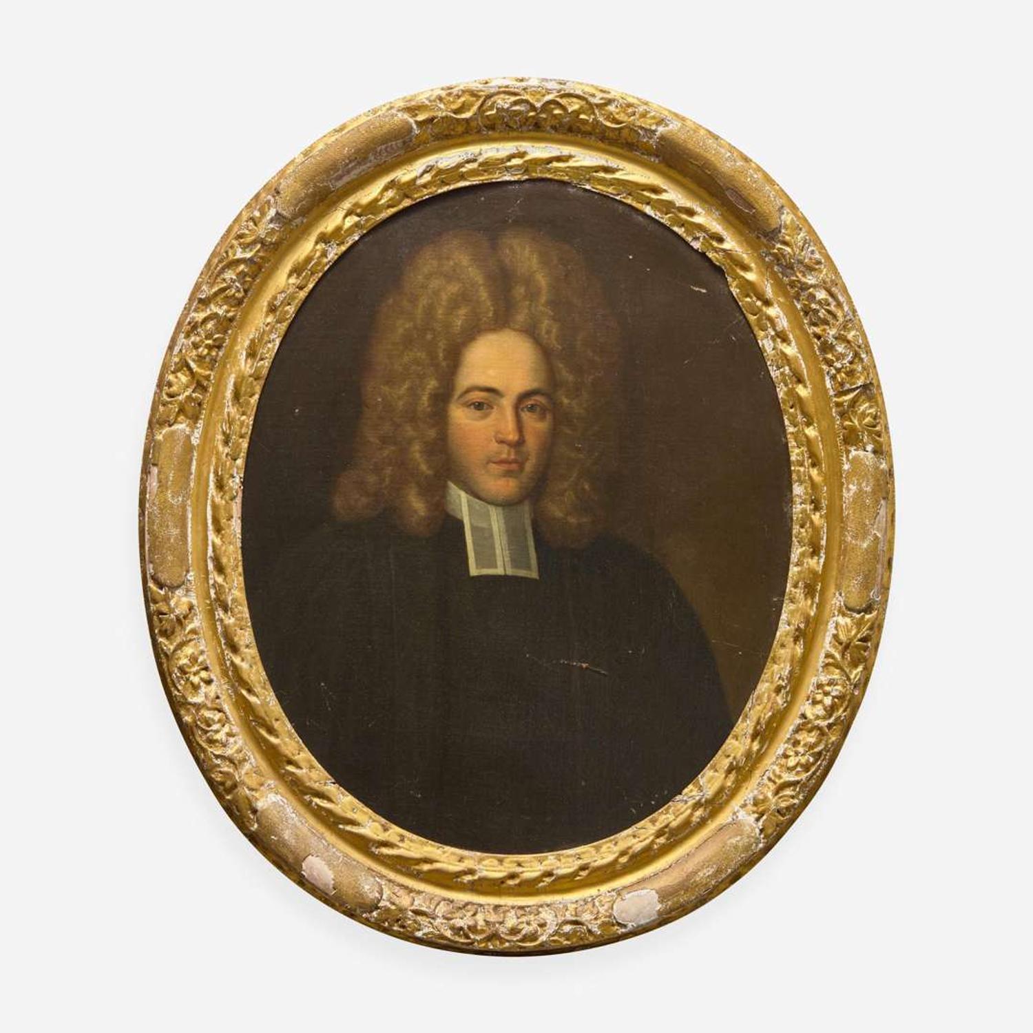 English School 18th century Portrait of a Reverend