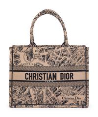 CHRISTIAN DIOR 'PLAN DE PARIS' BOOK TOTE