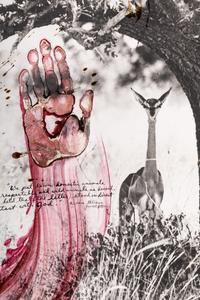 Peter Beard (1938-2020) Tiva Dry River @ Kathemula in Tsavo North, 1965