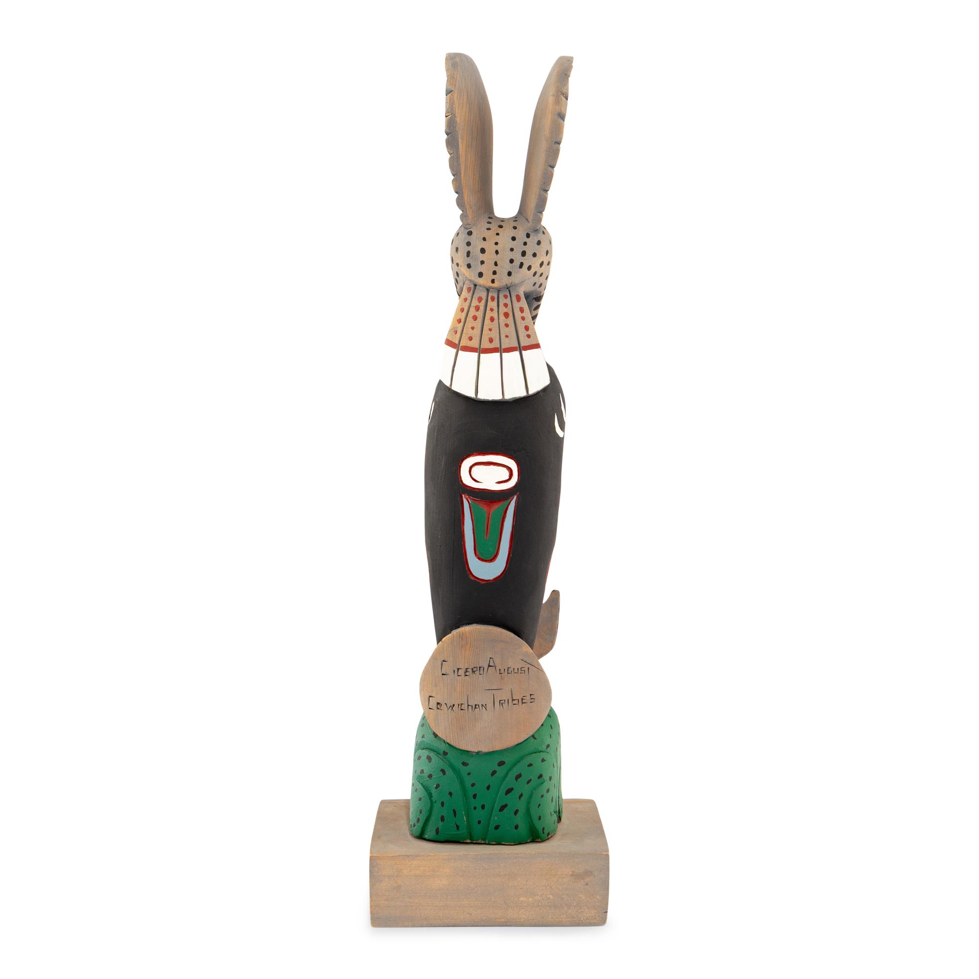 Painted Model Totem Pole