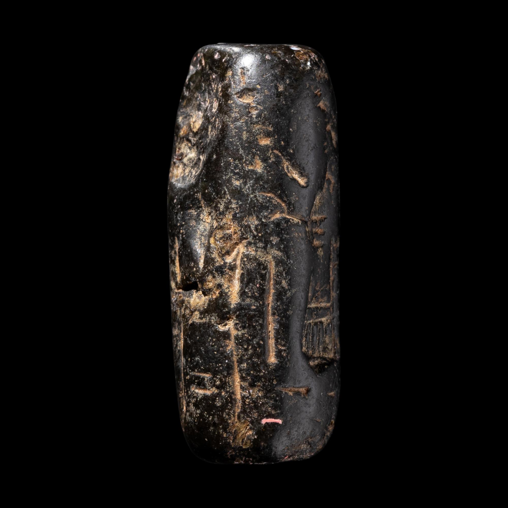 Nine Near Eastern Stone Cylinder Seals
