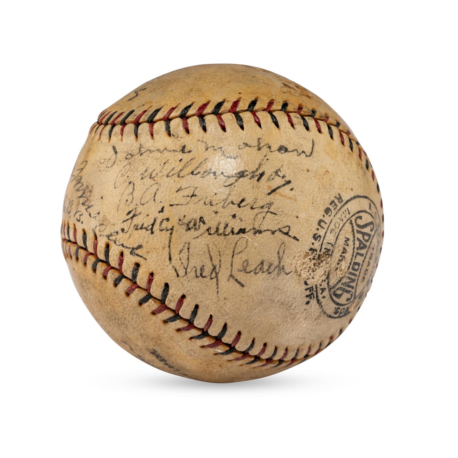A 1927 Philadelphia Phillies Team Signed Autograph Baseball (Beckett Authentication Services)