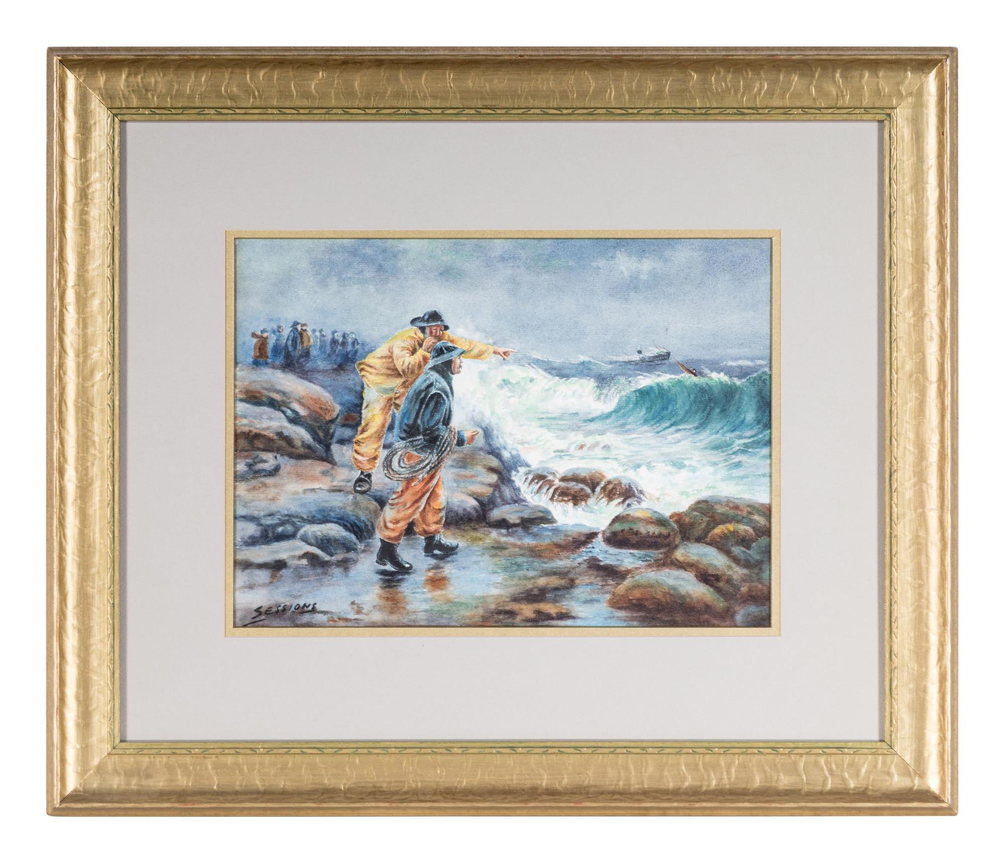 Boat Rescue (Sea Scene)