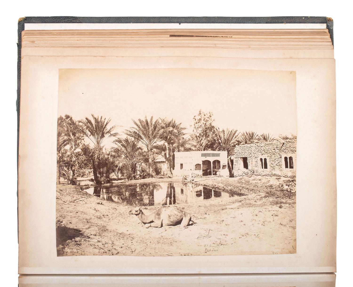[EARLY PHOTOGRAPHY]. DAVANNE, Louis-Alphonse (1824-1912), photographer. Views of Algeria.
