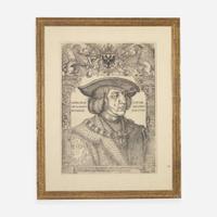 Albrecht Dürer (German, 1471–1528) Portrait of Emperor Maximilian I