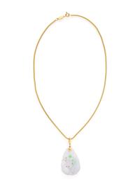 CARVED JADE PENDANT/NECKLACE
