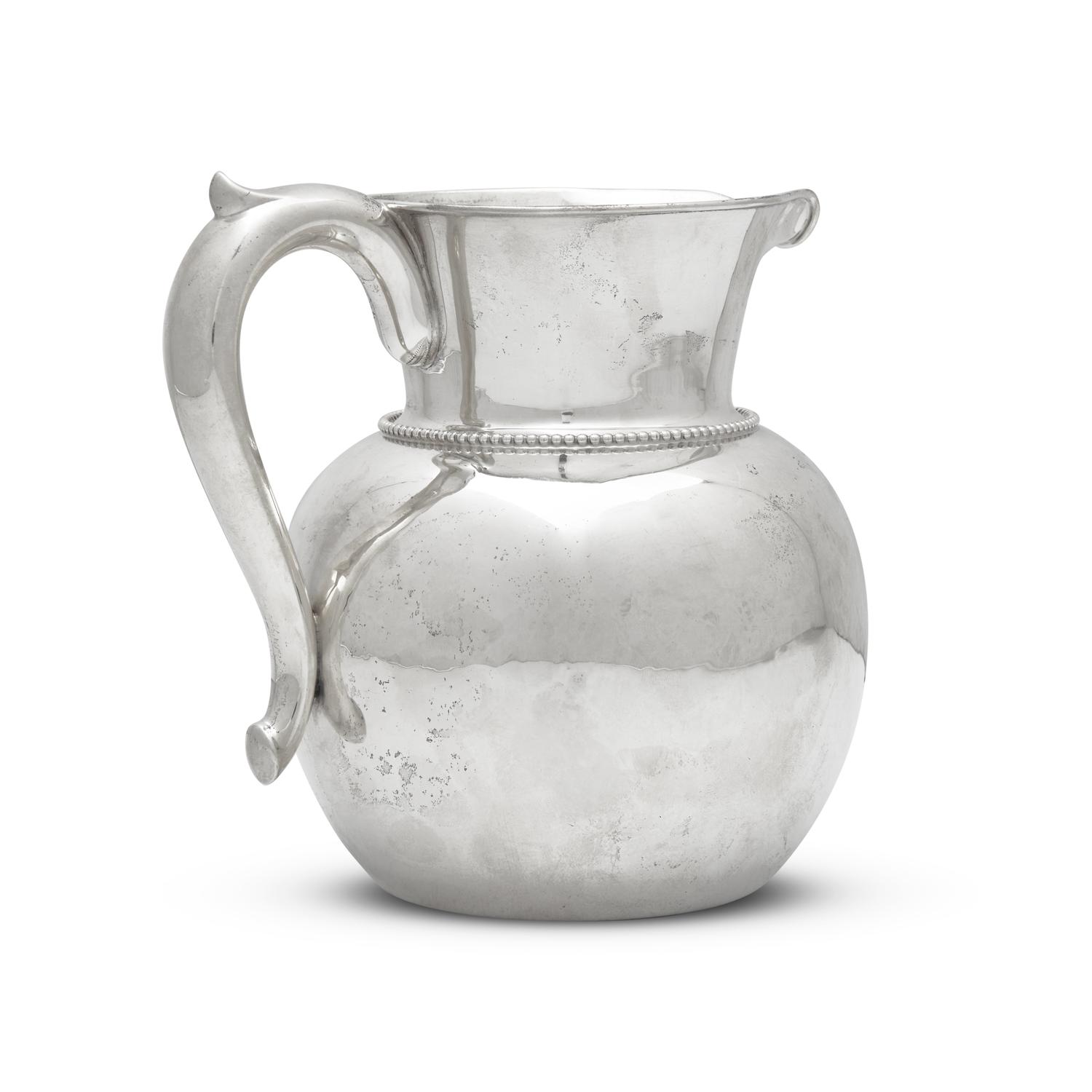 A Sterling Silver Water Pitcher