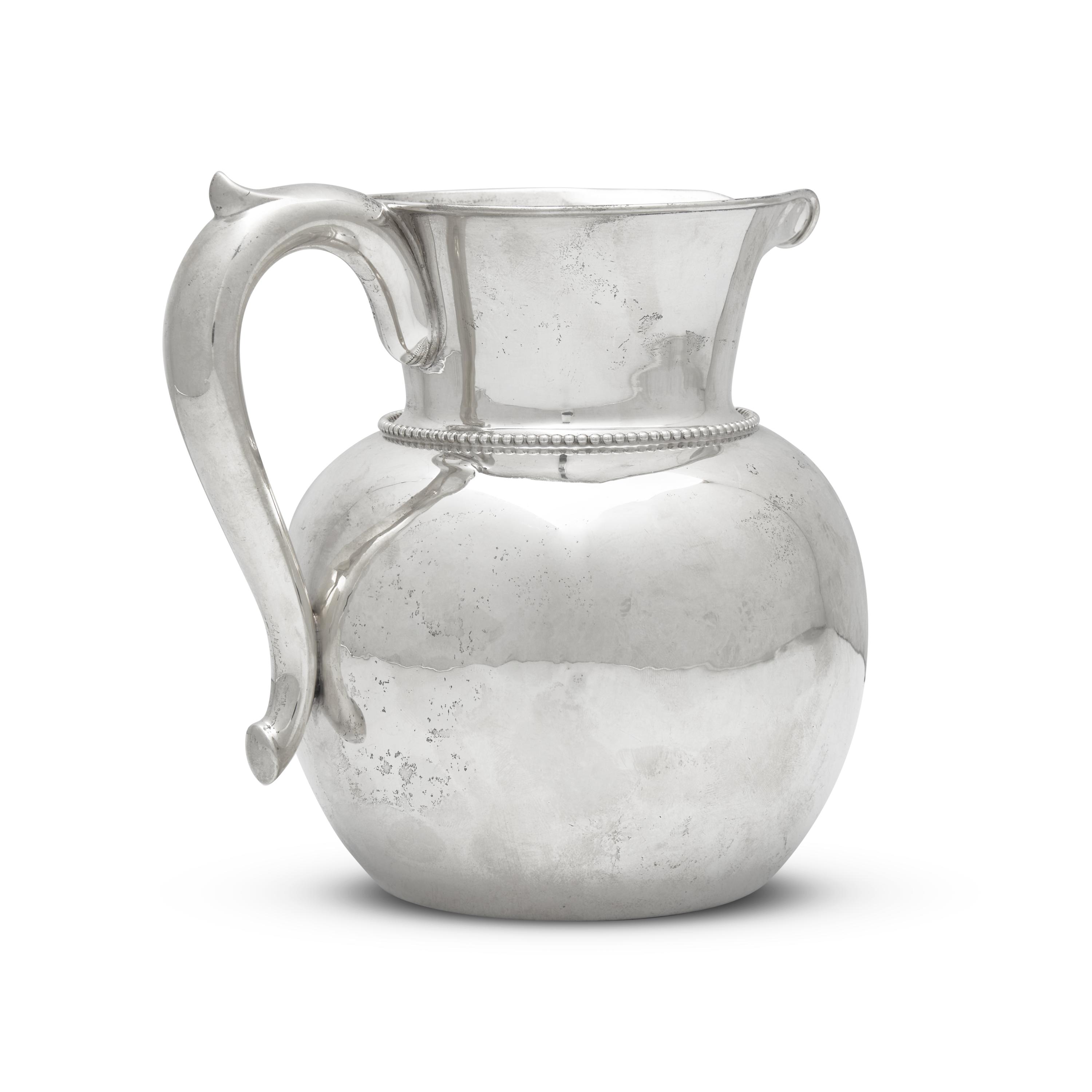 A Sterling Silver Water Pitcher