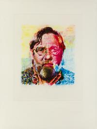 Chuck Close, (American, b. 1940), John II, 1991