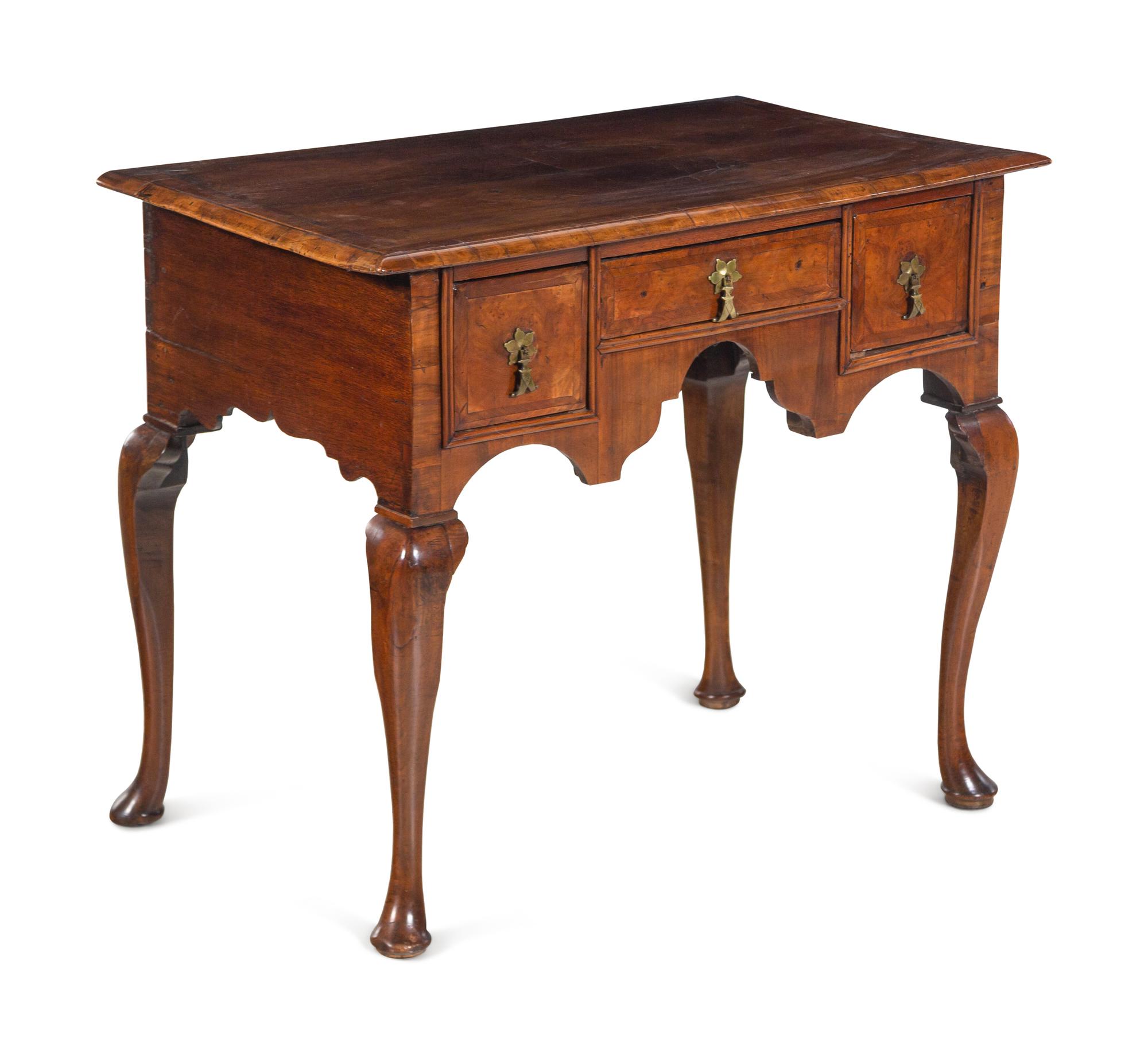 A George I Walnut Dressing Table
