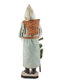 A Contemporary Papier-Mâché Santa Claus Candy Container